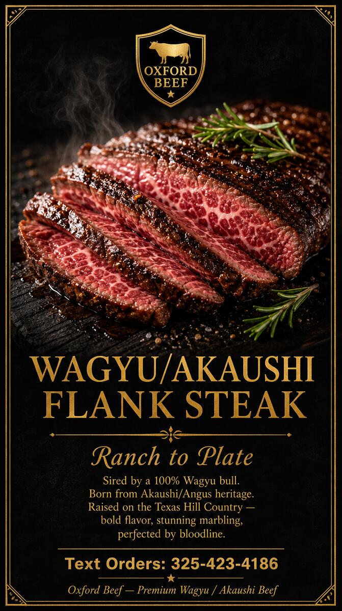 Flank Steaks