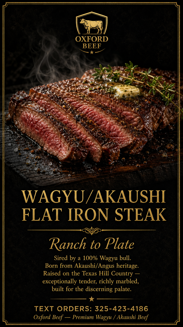 Flat Iron Steaks