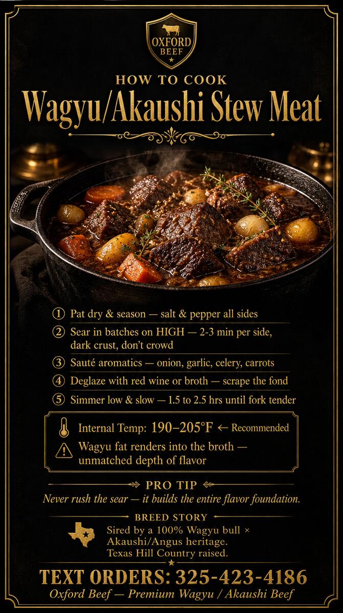 How to Cook Stew Meat
