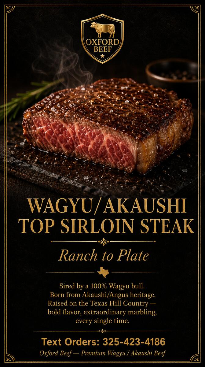 Top Sirloin Steaks